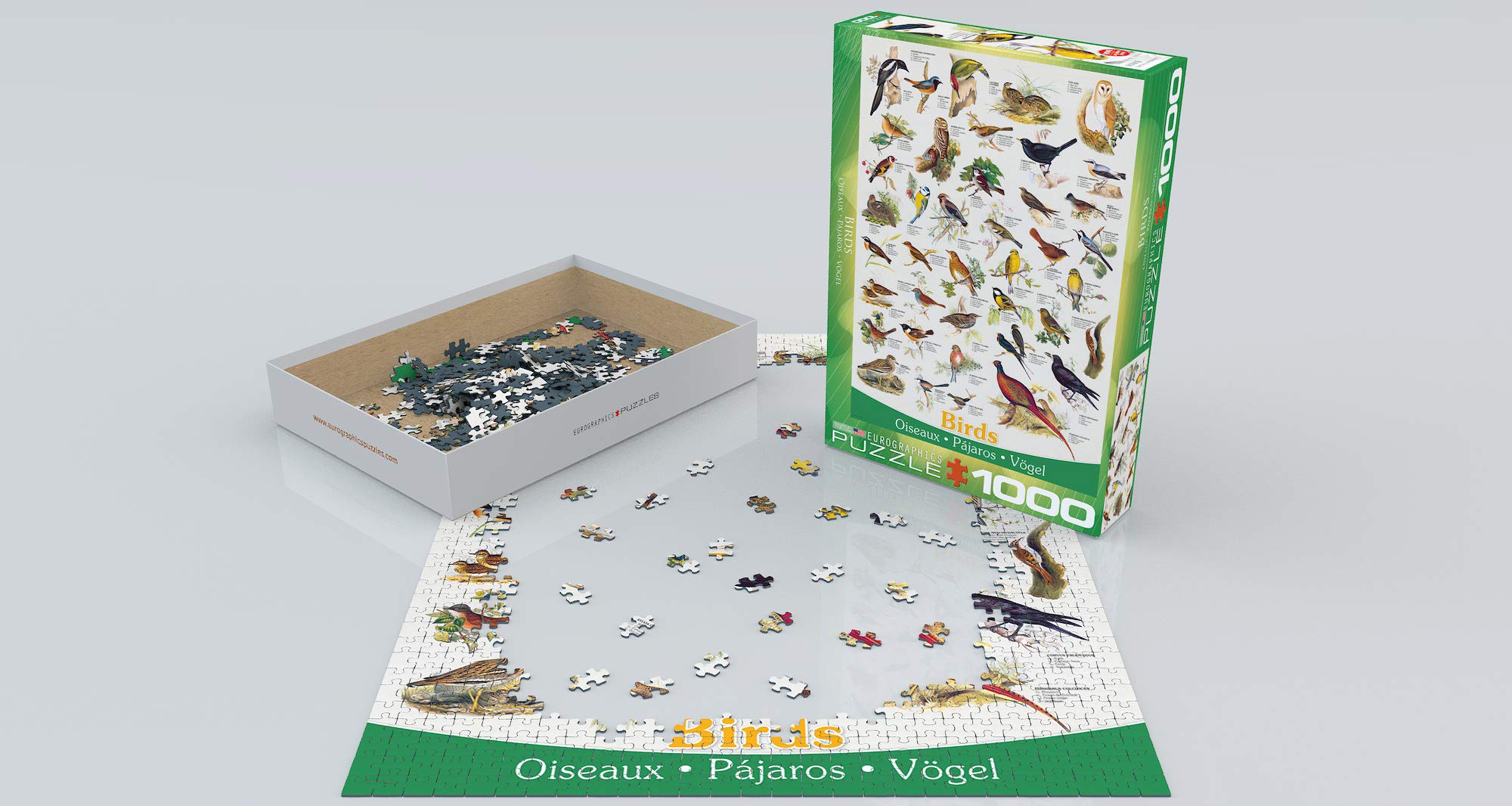 Amazon.com: EuroGraphics Birds Fields and Gardens Puzzle (1000